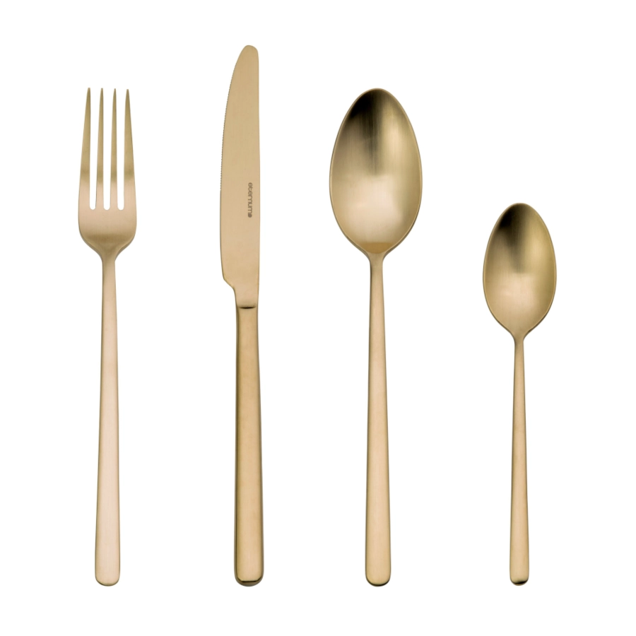 Nardo bestickset med 16 delar i champagne från Eternum.