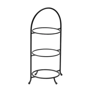 Tallriksställning i svart från Was Germany för tallrikar 19-22,5 diameter cm.
