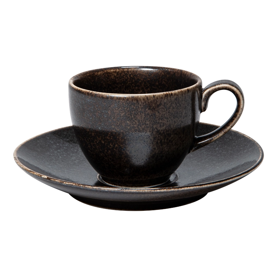 Rhea kaffekopp 20 cl med kaffefat från Xantia.