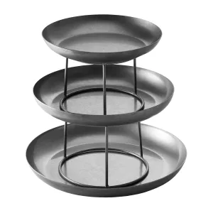 Gourmet Tower skaldjursfat med ställning i vintage från Was Germany.