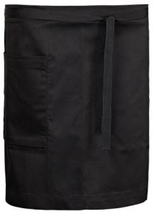 Easy, midjeförkläde, kort, svart