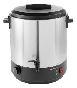 Dryckesvärmare med tappkran 25 liter rostfritt