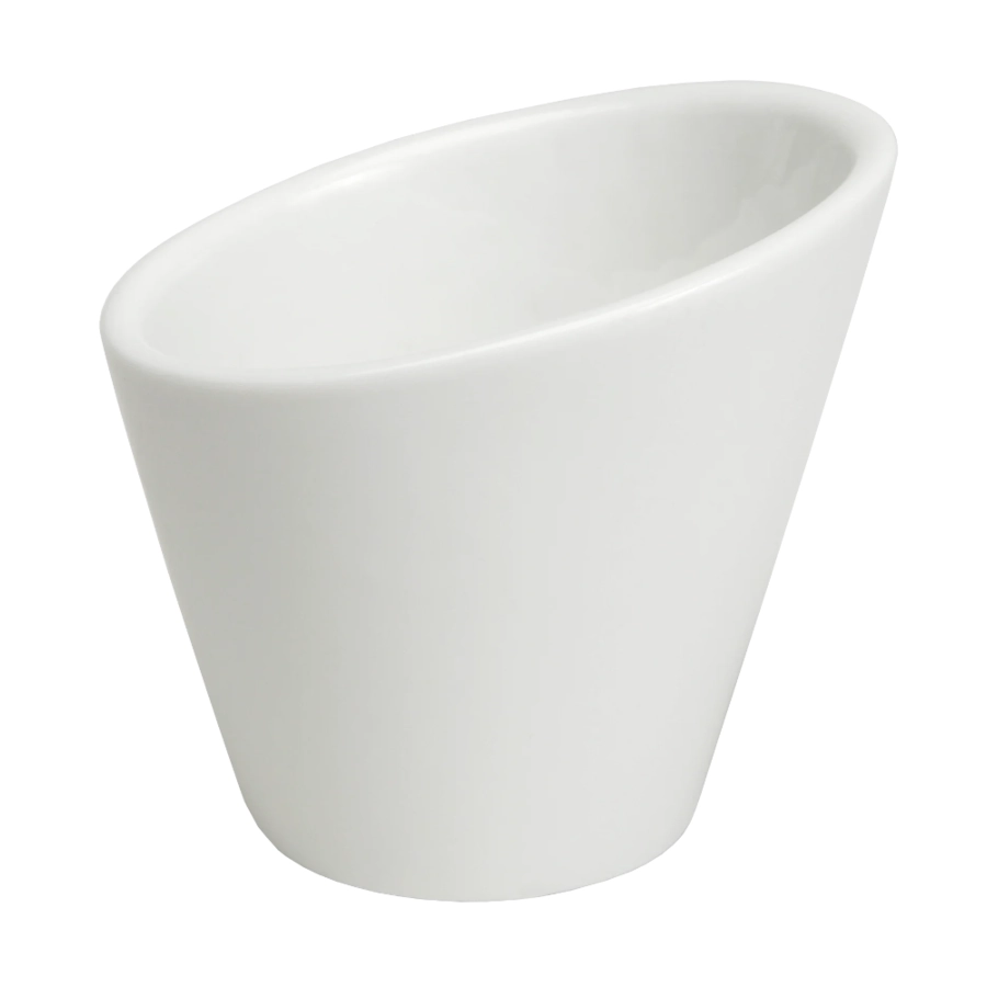 Skål 8 diameter cm från Exxent med konform av benporslin som rymmer 12 cl.