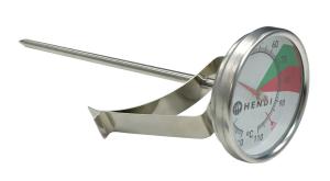 Mjölkskumningstermometer, rostfritt