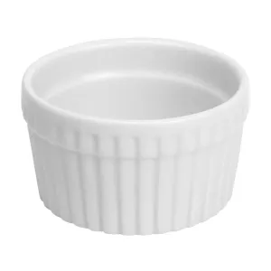 Ramekin från Exxent som är 8 diameter cm och höjd 4,5 cm.