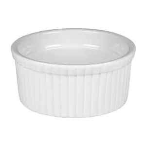 Ramekin från Exxent som är 8,5 diameter cm och höjd 4 cm.