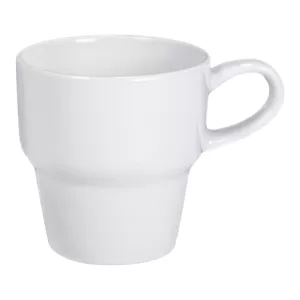 Monza mugg 27 cl från Exxent av vit fältspatporslin.