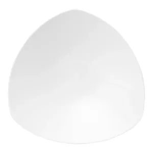 Athos djup tallrik 15 diameter cm från Exxent med trekantig design.