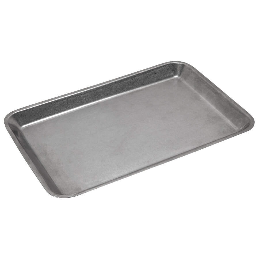 Serveringsbricka rostfritt 31,5x22 cm vintage - 10 st/fp