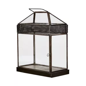 Alma ljuslykta i medium med glastak från Affari of Sweden.