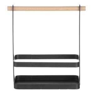 Table caddy, 23x10x24 cm, matt svart