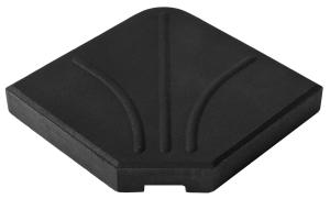 Crotone parasollfotsvikt, 25 kg