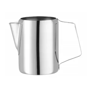 Mjölkkanna av rostfritt stål från Hendi som rymmer 0,35 liter.