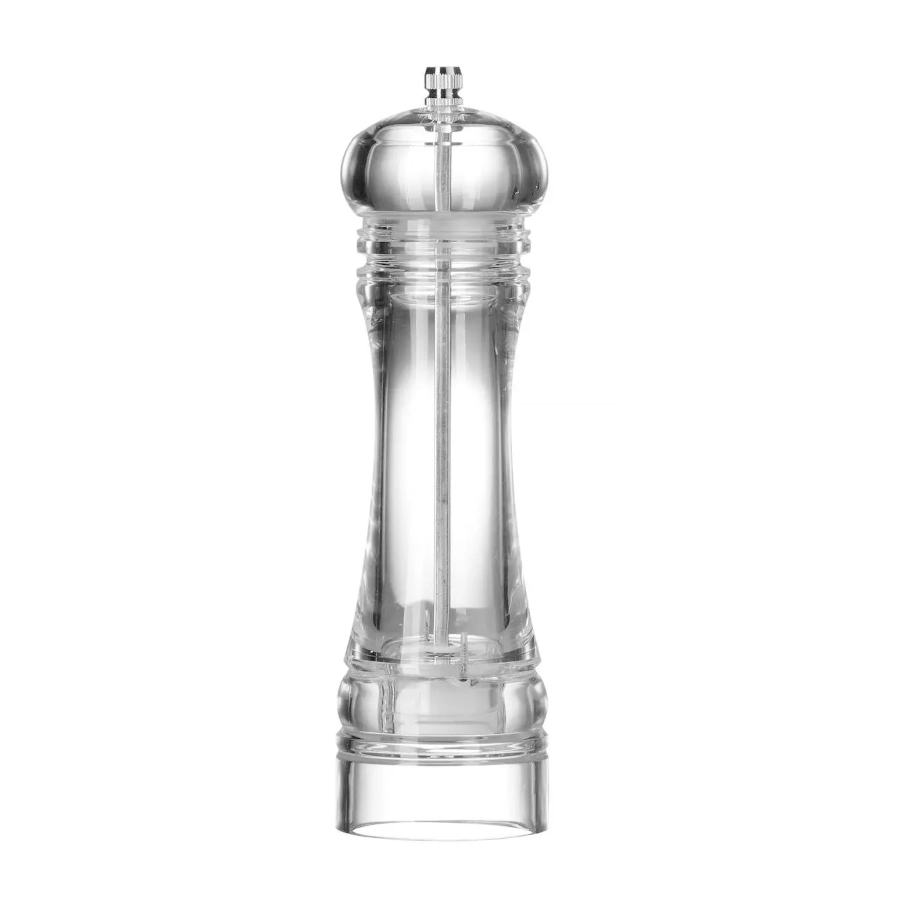 Saltvarn i transparent akryl från Hendi med höjd 21,5 cm.