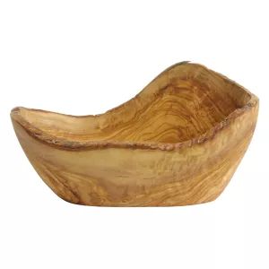 Skål, 30x19 cm, höjd 11 cm, olivträ