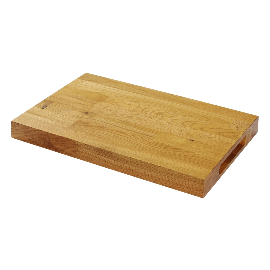 Serveringsbräda dubbelsidig 42x28 cm från Hendi med såskant eller slät.