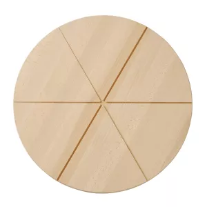 Pizzabräda med 6 spår från Hendi.