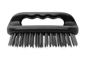 Stålborste, 15x5,5 cm, polypropylen handtag