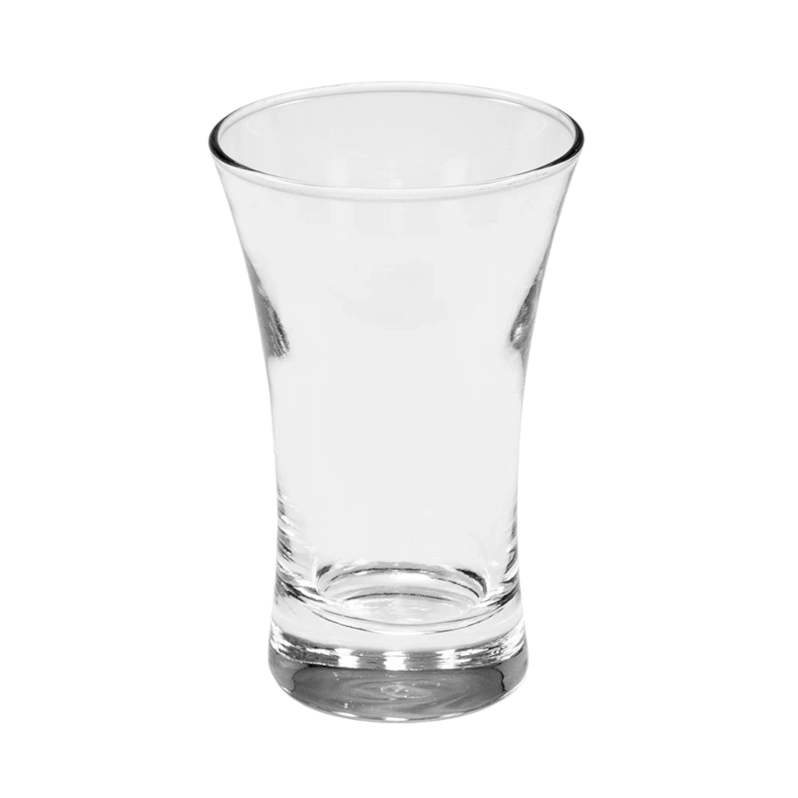 Hot shot glas som rymmer 7 cl från Arcoroc.