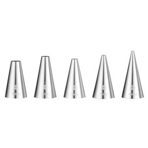 Tyllar rund öppning 2-10 diameter mm - 5 st olika/fp