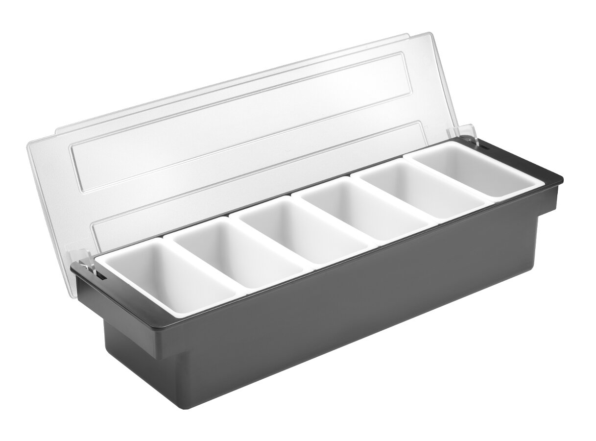 Cocktaildispenser plast 6 fack