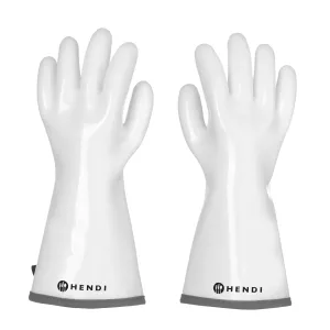 Handskar med silikonbeläggning från Hendi.
