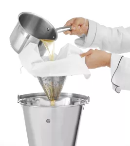 Silduk från Hendi av bomull som är 70x70 cm.