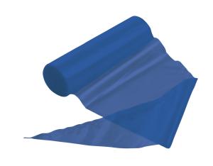 Spritspåse, engångs, 51,5 cm, blå - 100 st/fp