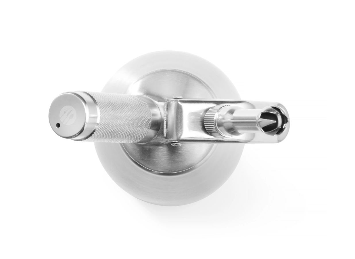 Gräddsifon rostfritt stål Profi Line 0,5 eller 1 liter Hendi - sifon ...