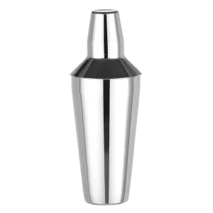 Conical, cocktail shaker, 0,75 liter
