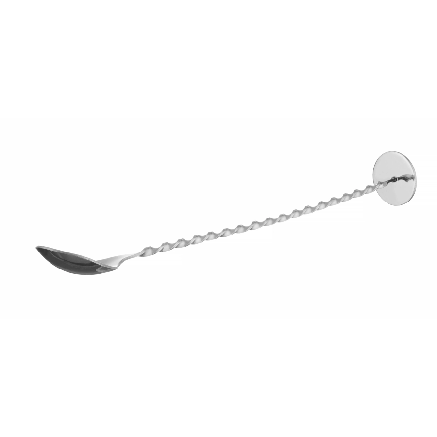 Barsked 28 cm med muddler från BarUp i rostfritt.