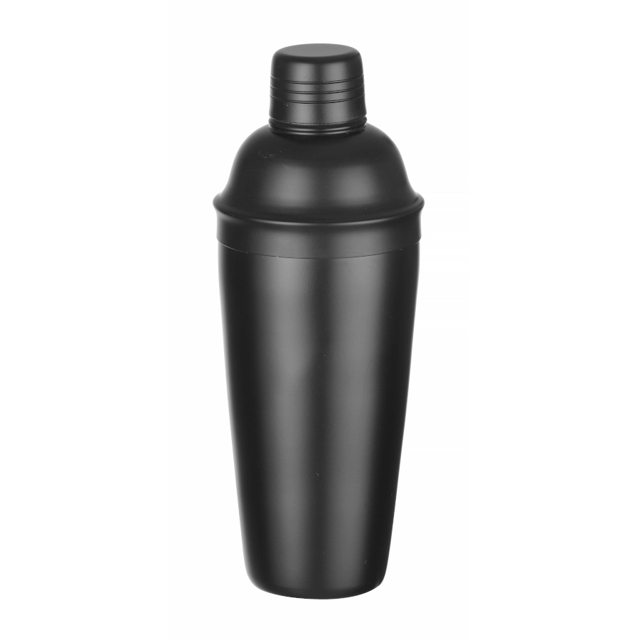 Cocktail shaker från BarUp som rymmer 0,795 liter av rostfritt stål i svart.