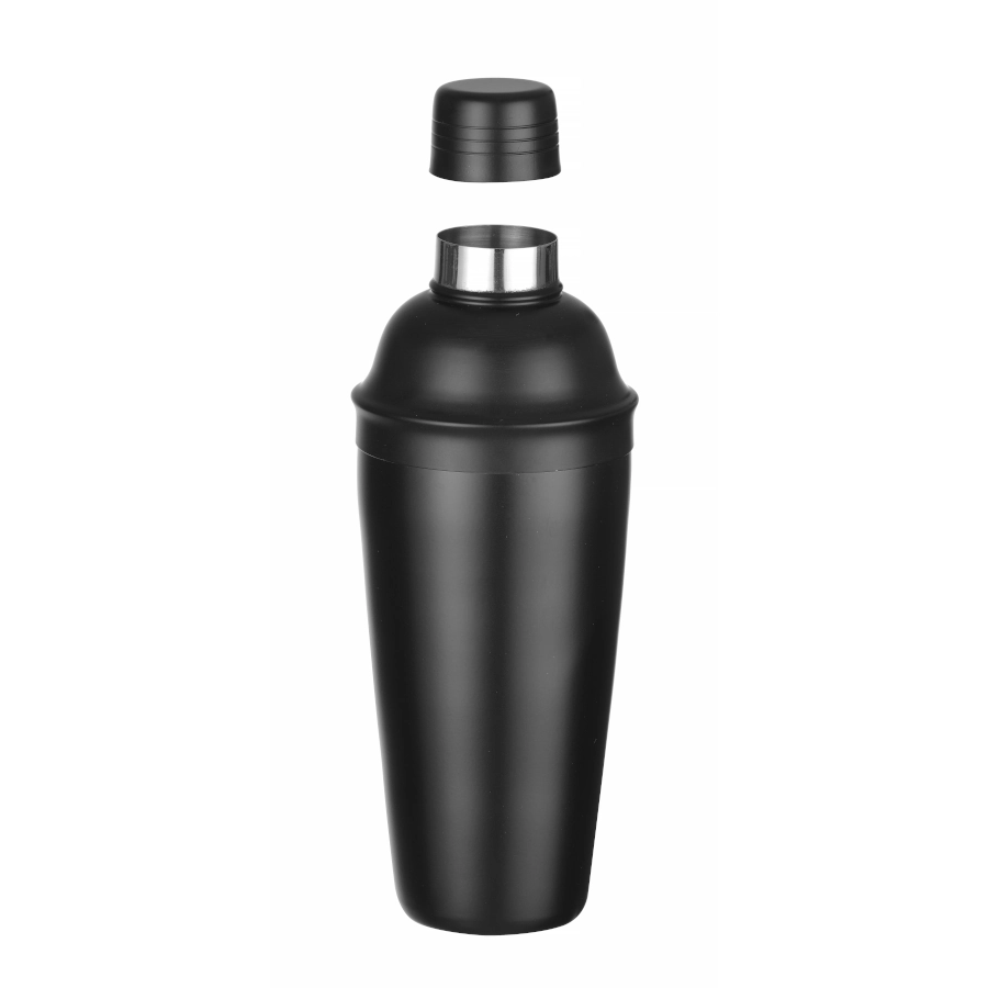 Cocktail shaker från BarUp som rymmer 0,795 liter av rostfritt stål i svart.