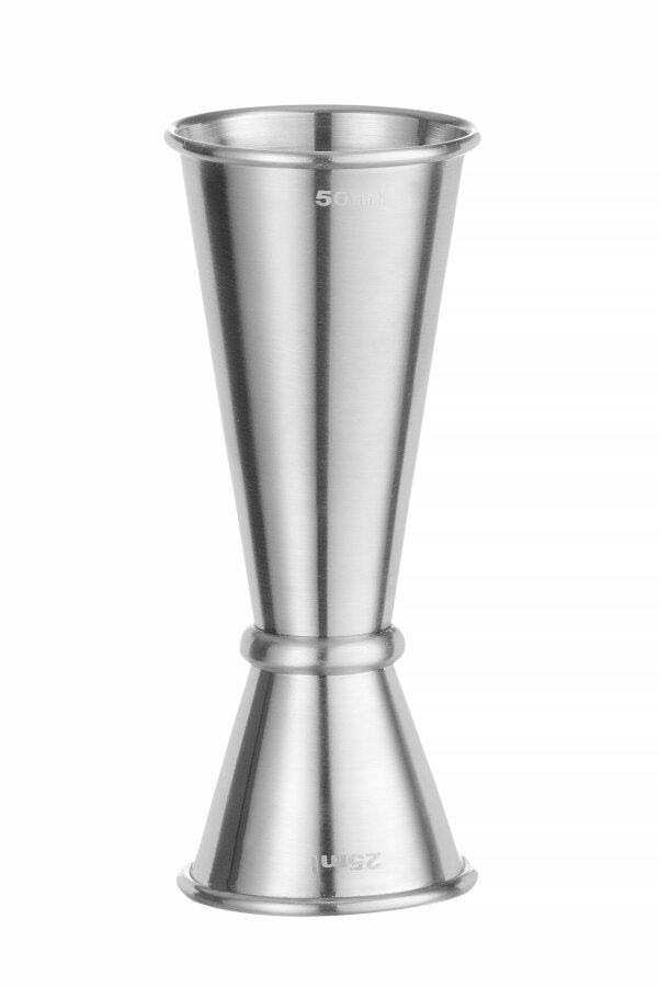 Mätmått jigger, rostfritt, 25/50 ml
