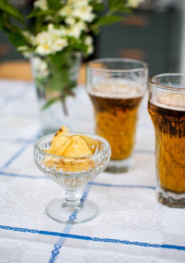 Canaries dessertskål som rymmer 13 cl från La Rochère.