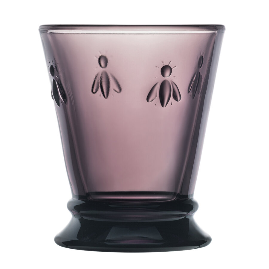 Abeille, vattenglas, 26 cl, aubergine - 6 st/fp