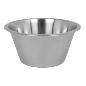 Bunke 17 diameter cm av rostfritt stål som rymmer 1 liter och är från Exxent.