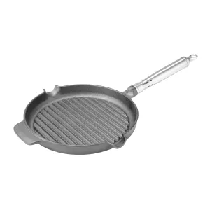 Grillpanna gjutjärn 26,5 diameter cm från Hendi.