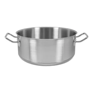 Kittel, rostfritt, låg, 24 diameter cm, 5 liter