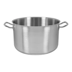 Kittel, rostfritt, halvhög, 36 diameter cm, 22,4 liter