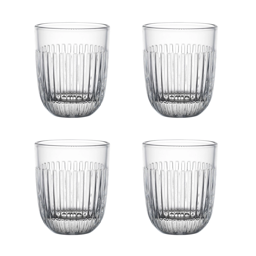Ouessant vattenglas 29 cl från La Rochère i paket med 4 glas.