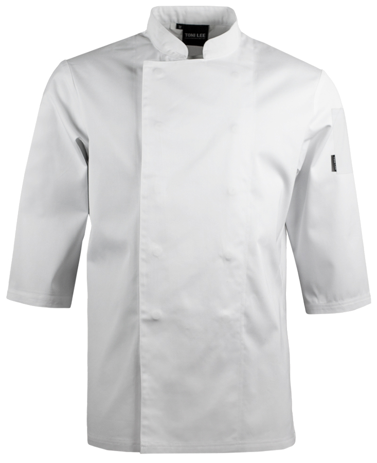 Snap, kockrock unisex, vit
