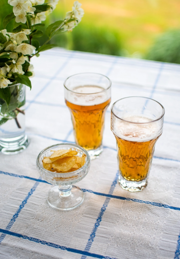 Silex ölglas som rymmer 43 cl från La Rochère.