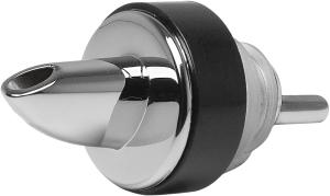 Droppkork, krom - 12 st/fp