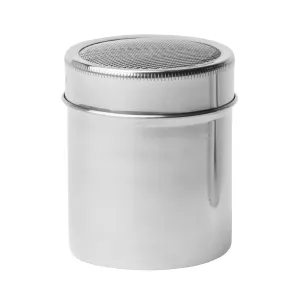 Ströare med nätlock från Exxent av rostfritt stål.