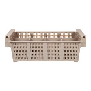 Besticklåda, 43x21 cm, beige
