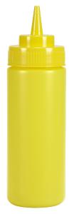 Dressingflaska, 0,34 liter, gul