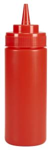Dressingflaska, 0,34 liter, röd