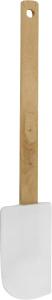 Slickepott, silikon, träskaft, 27 cm