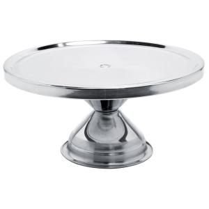 Kakfat på fot rostfritt 33,5 diameter cm